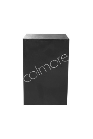 Colonne en aluminium noir 35x35x90 cm