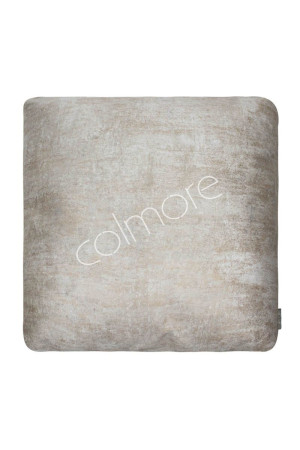 Coussin carré gris/blanc/doré 50x50 cm